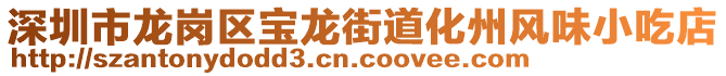 深圳市龍崗區(qū)寶龍街道化州風(fēng)味小吃店