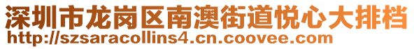 深圳市龙岗区南澳街道悦心大排档