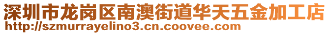 深圳市龍崗區(qū)南澳街道華天五金加工店