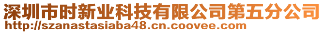 深圳市時新業(yè)科技有限公司第五分公司