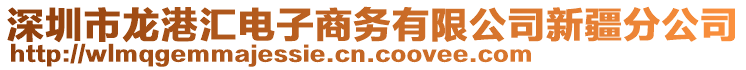 深圳市龍港匯電子商務(wù)有限公司新疆分公司