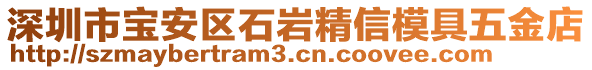 深圳市寶安區(qū)石巖精信模具五金店