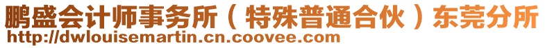 鵬盛會計師事務(wù)所（特殊普通合伙）東莞分所