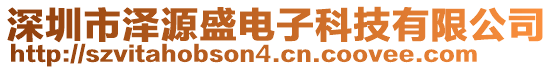 深圳市澤源盛電子科技有限公司