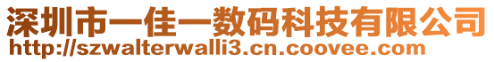 深圳市一佳一數(shù)碼科技有限公司