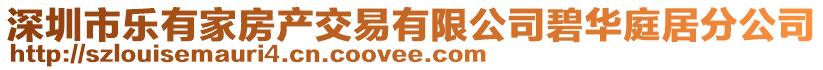 深圳市樂有家房產交易有限公司碧華庭居分公司