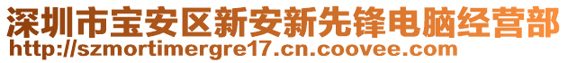 深圳市寶安區(qū)新安新先鋒電腦經(jīng)營(yíng)部