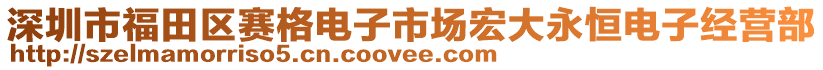 深圳市福田區(qū)賽格電子市場宏大永恒電子經(jīng)營部