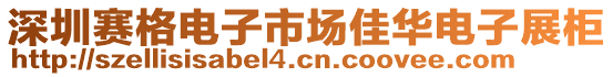 深圳賽格電子市場佳華電子展柜