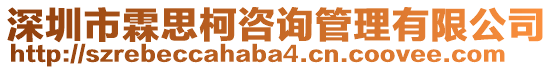 深圳市霖思柯咨詢管理有限公司