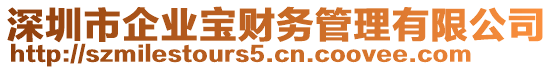 深圳市企業(yè)寶財務管理有限公司