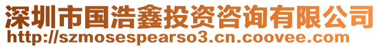 深圳市國浩鑫投資咨詢有限公司