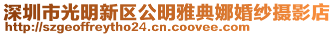 深圳市光明新區(qū)公明雅典娜婚紗攝影店