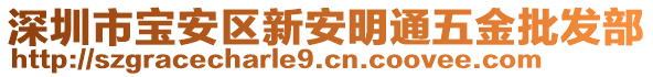 深圳市寶安區(qū)新安明通五金批發(fā)部