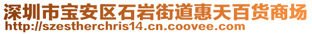 深圳市寶安區(qū)石巖街道惠天百貨商場(chǎng)