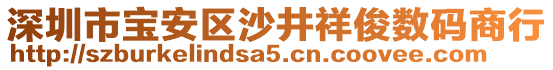 深圳市寶安區(qū)沙井祥俊數(shù)碼商行