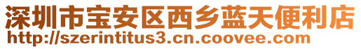 深圳市寶安區西鄉藍天便利店
