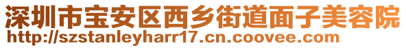 深圳市寶安區(qū)西鄉(xiāng)街道面子美容院