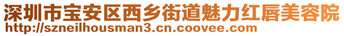 深圳市寶安區(qū)西鄉(xiāng)街道魅力紅唇美容院