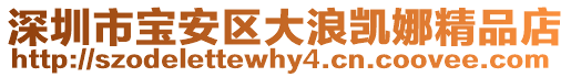 深圳市寶安區大浪凱娜精品店
