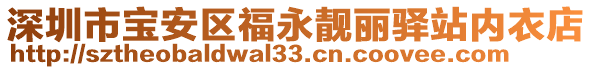 深圳市寶安區(qū)福永靚麗驛站內(nèi)衣店