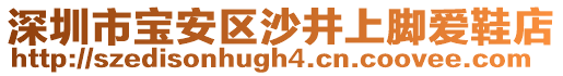 深圳市寶安區(qū)沙井上腳愛鞋店