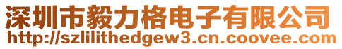 深圳市毅力格電子有限公司