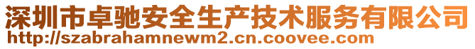 深圳市卓馳安全生產(chǎn)技術服務有限公司