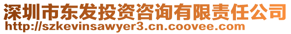 深圳市東發(fā)投資咨詢有限責任公司