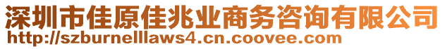 深圳市佳原佳兆業(yè)商務(wù)咨詢有限公司