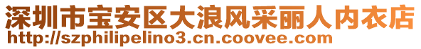 深圳市寶安區(qū)大浪風(fēng)采麗人內(nèi)衣店