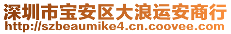 深圳市寶安區(qū)大浪運(yùn)安商行