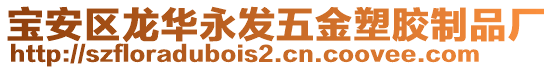 寶安區(qū)龍華永發(fā)五金塑膠制品廠