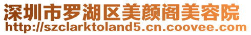 深圳市羅湖區(qū)美顏閣美容院