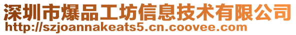 深圳市爆品工坊信息技術(shù)有限公司