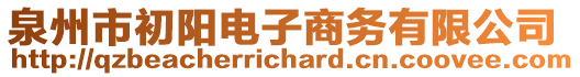 泉州市初阳电子商务有限公司