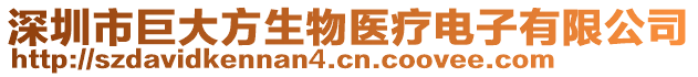 深圳市巨大方生物醫(yī)療電子有限公司