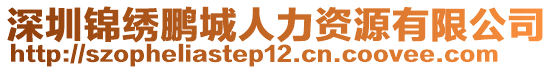 深圳錦繡鵬城人力資源有限公司