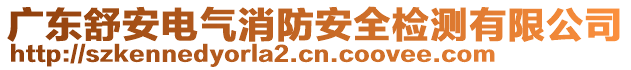 廣東舒安電氣消防安全檢測(cè)有限公司