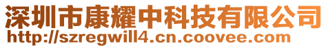 深圳市康耀中科技有限公司