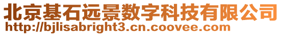 北京基石遠(yuǎn)景數(shù)字科技有限公司