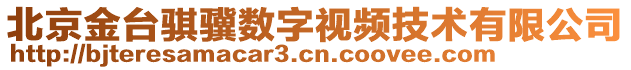 北京金臺騏驥數(shù)字視頻技術(shù)有限公司