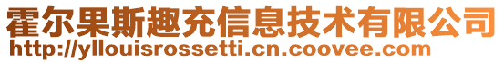 霍爾果斯趣充信息技術(shù)有限公司