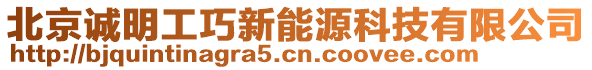 北京誠明工巧新能源科技有限公司