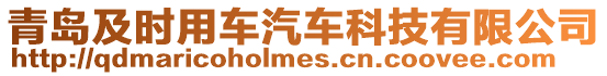 青島及時(shí)用車汽車科技有限公司