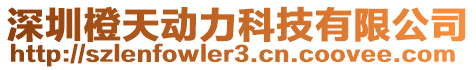 深圳橙天動力科技有限公司