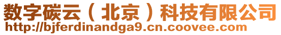 數(shù)字碳云（北京）科技有限公司