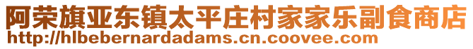 阿荣旗亚东镇太平庄村家家乐副食商店