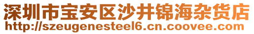 深圳市寶安區(qū)沙井錦海雜貨店