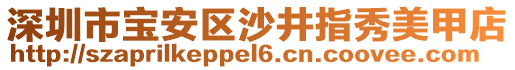 深圳市寶安區(qū)沙井指秀美甲店